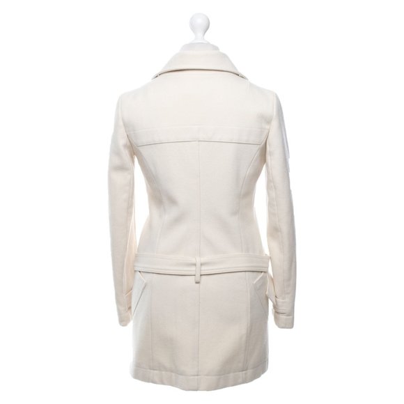 Patrizia Pepe Cream Coat - Picture 3 of 6